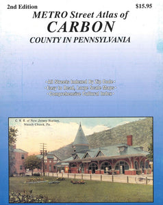 Carbon County, PA Street Atlas by Franklin Maps