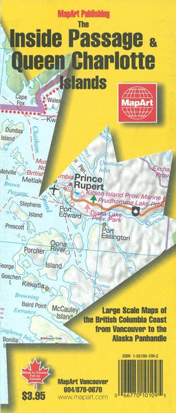 Cover of The Inside Passage and Queen Charlotte Islands, British Columbia 