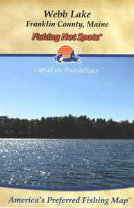 Webb Lake Fishing Map (Franklin County) by Fishing Hot Spots