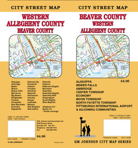 Beaver County and Western Allegheny County, Pennsylvania by GM Johnson