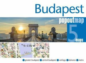 Budapest, Hungary, PopOut Map by PopOut Products