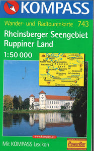 Ruppinger Land Hiking Map By Kompass