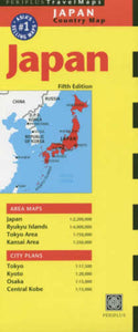 Japan Country Map by Periplus Editions