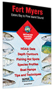 Fort Myers - Estero Bay to Pine Island Sound Fishing Map by Fishing Hot Spots