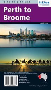 Perth to Broome, Australia by Hema Maps