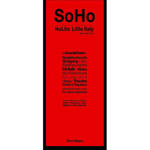 SoHo, Nolita and Little Italy, New York City by Red Maps