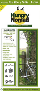 Boston, Western, Farm Tours, bicycle and walking map by Rubel BikeMaps