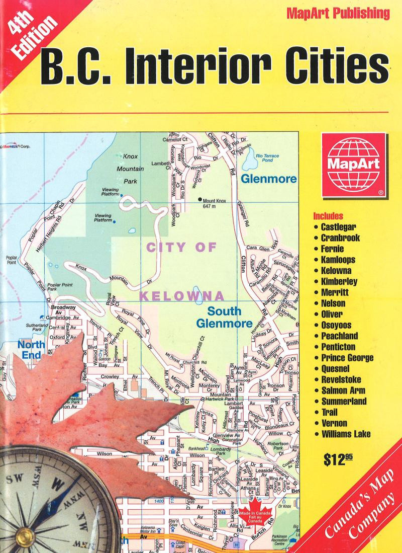 Cover of B.C. Interior Cities 