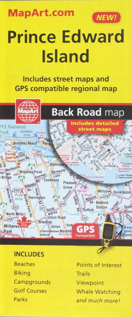 Cover of Prince Edward Island, Road Map 