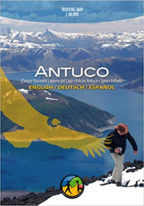 Antuco Travel & Trekking Map by Trekking Chile