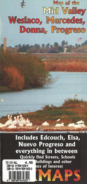 Cover of Mid Valley, Weslaco, Mercedes, Donna, and Progreso, Texas by Texmaps