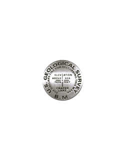 Crater Lake, Crater Lake National Park, Oregon Lapel Pin by Geo-Situ