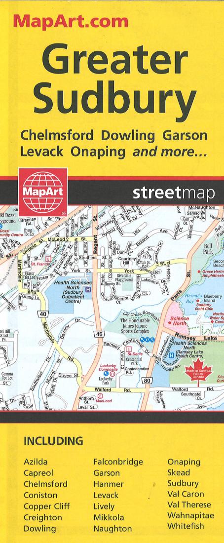 Cover of Sudbury Map 