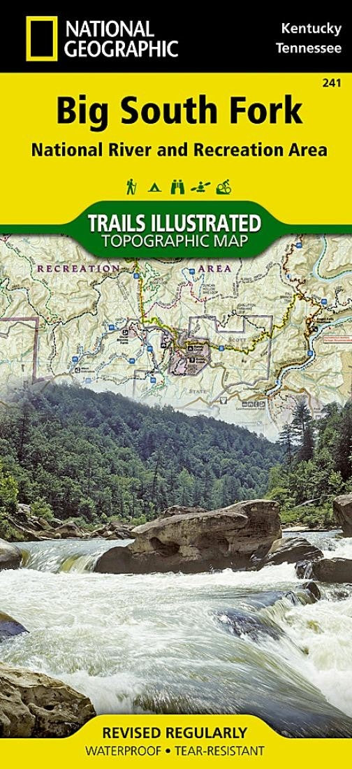 Big South Fork, National River and Recreation Area Folded Map by National Geographic Eastview