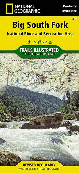 Big South Fork, National River and Recreation Area Folded Map by National Geographic Eastview