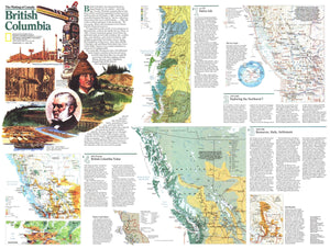 British Columbia Map 1992 Side 2
