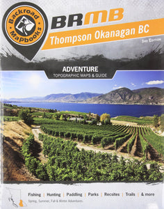 BRMB Thompson Okanagan BC by Backroads Mapbooks