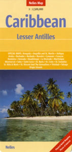 Caribbean - Lesser Antilles Travel Map