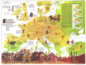 Celtic Europe Map 1977