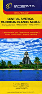 Central America Travel Map