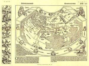 Chronicon Nurembergense 1493 Map