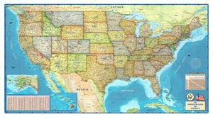 Political Map of the USA