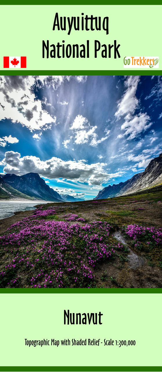 Cover of Auyuittuq National Park Map 