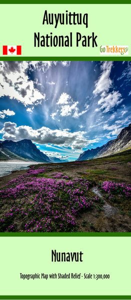 Cover of Auyuittuq National Park Map 