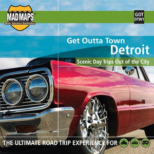 Detroit, Michigan, Get Outta Town by MAD Maps