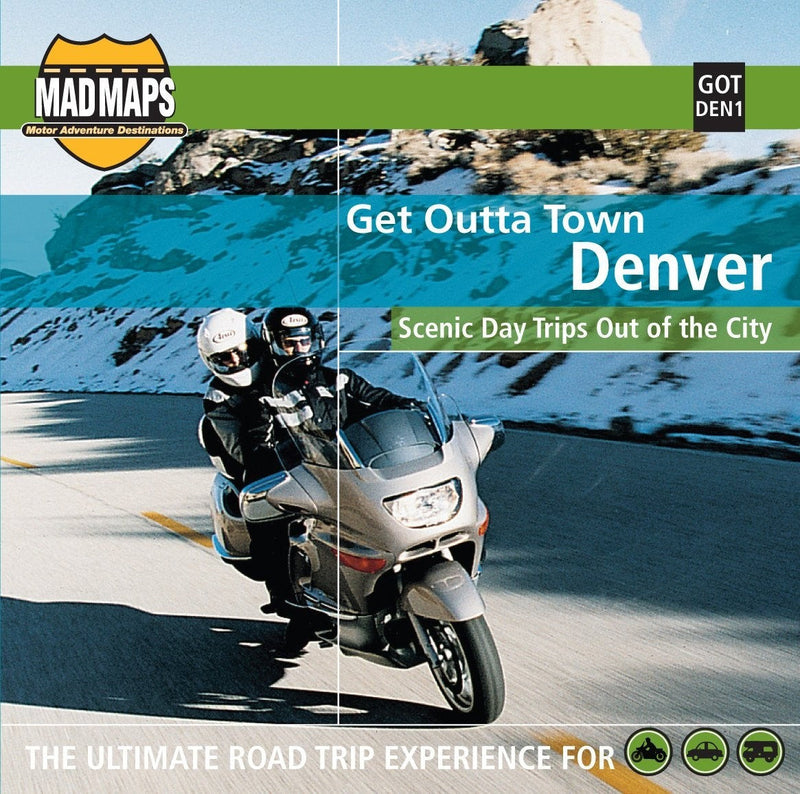 Denver, Colorado, Get Outta Town by MAD Maps Maps.com