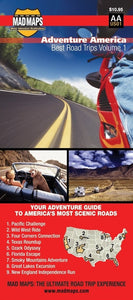 Adventure America, Best Road Trips of a Lifetime, Volume 1 by MAD Maps