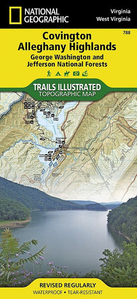 Covington and Alleghany Highlands, Virginia by National Geographic Maps Eastview