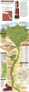 Egypts Nile Valley North Map 1995
