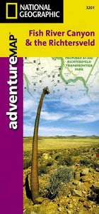 Fish River Canyon and the Richtersveld Folded Map by National Geographic