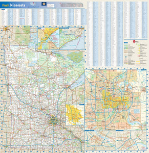 Minnesota Wall Map