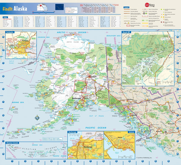 Alaska Wall Map Maps.com