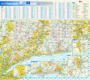 Connecticut Wall Map