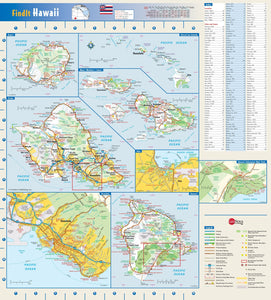 Hawaii Wall Map