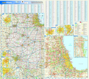 Illinois Wall Map