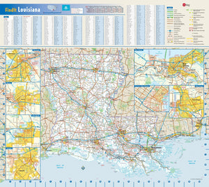 Louisiana Wall Map
