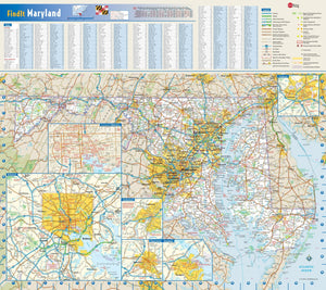 Maryland Wall Map
