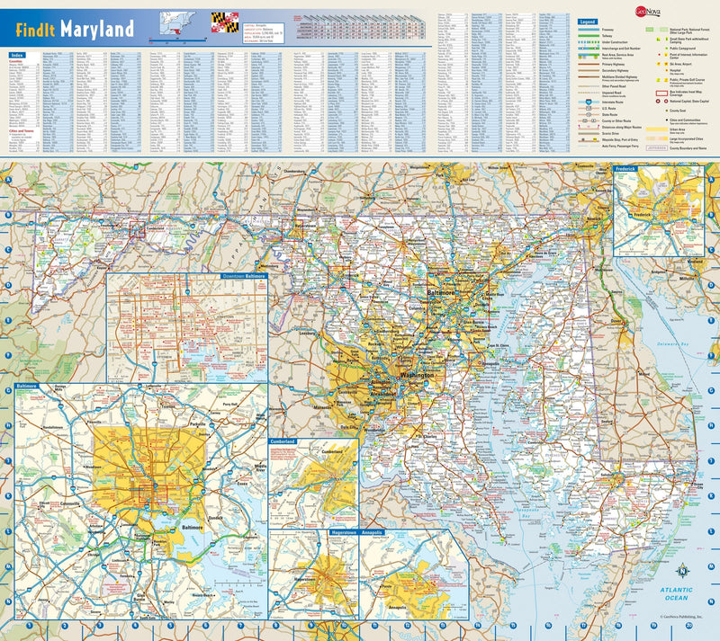 Maryland Wall Map Maps.com