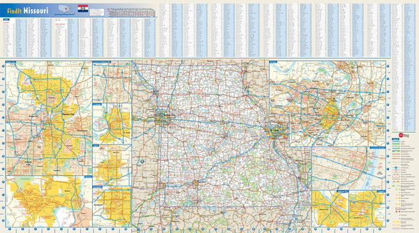 Missouri Wall Map Maps.com