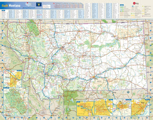 Montana Wall Map
