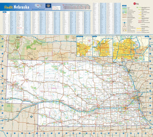 Nebraska Wall Map