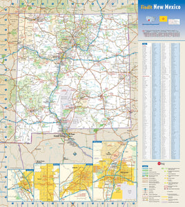 New Mexico Wall Map