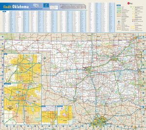 Oklahoma Wall Map