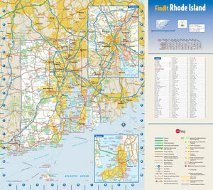 Rhode Island Wall Map