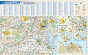 Virginia Wall Map