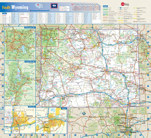 Wyoming Wall Map